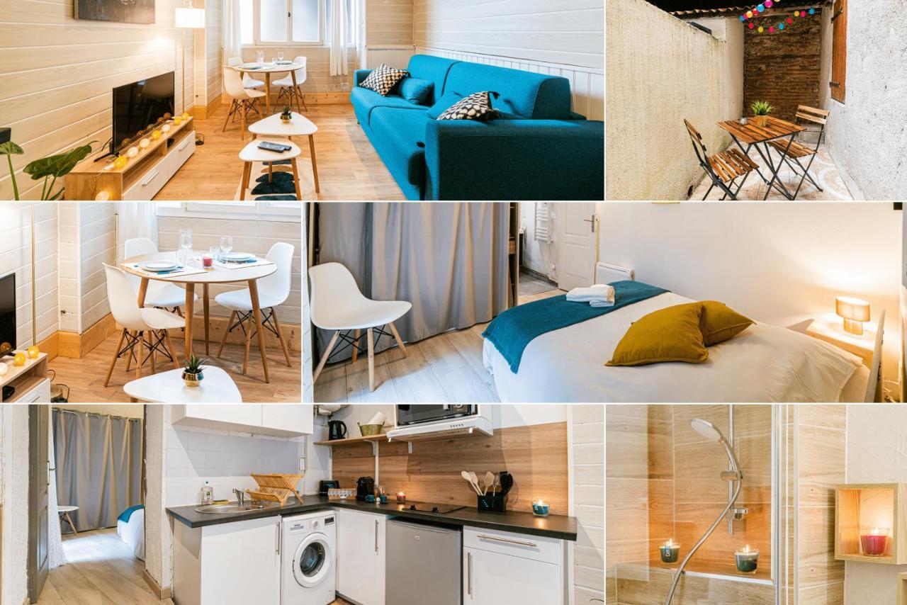 Apartament Centre Historique - Cour Privee - Arrivee Autonome Agen Zewnętrze zdjęcie